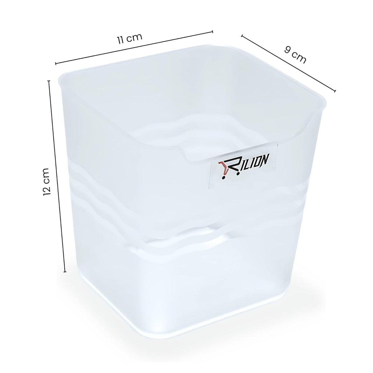 6 fridge storage boxes multipurpose containers