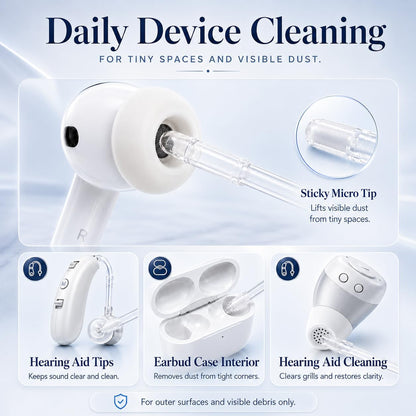 Sticky Ear Cleaning Sticks for Dry Earwax