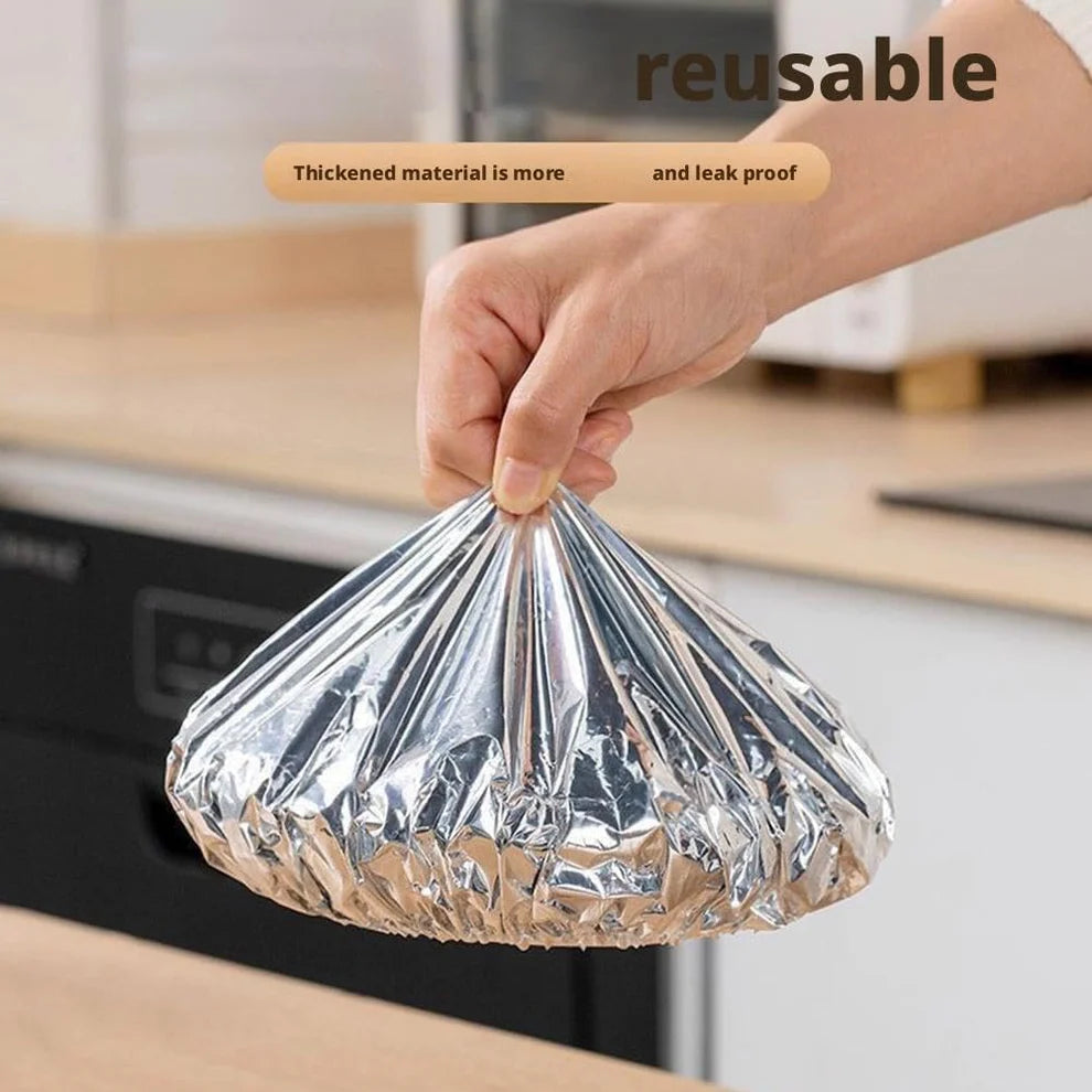 Reusable Aluminum Foil Food Covers [50PCS]