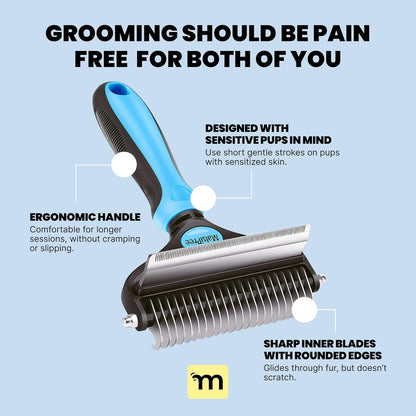 Professional Pet Deshedding Brush