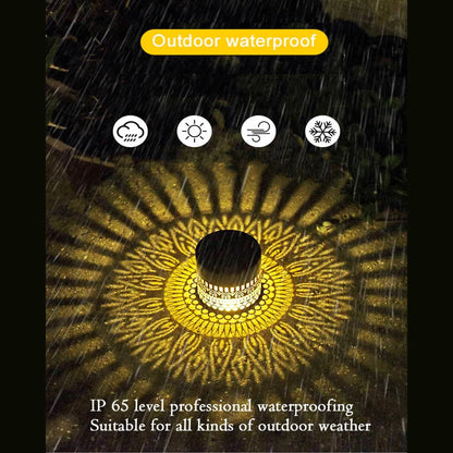 Decorative Solar Mandala Lights