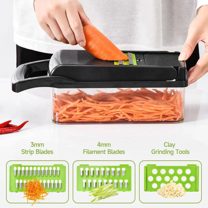 Advance Food Veggie Chopper With Container