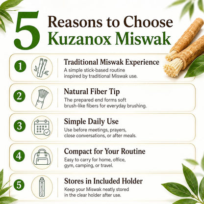 Ancient Miswak Toothbrush