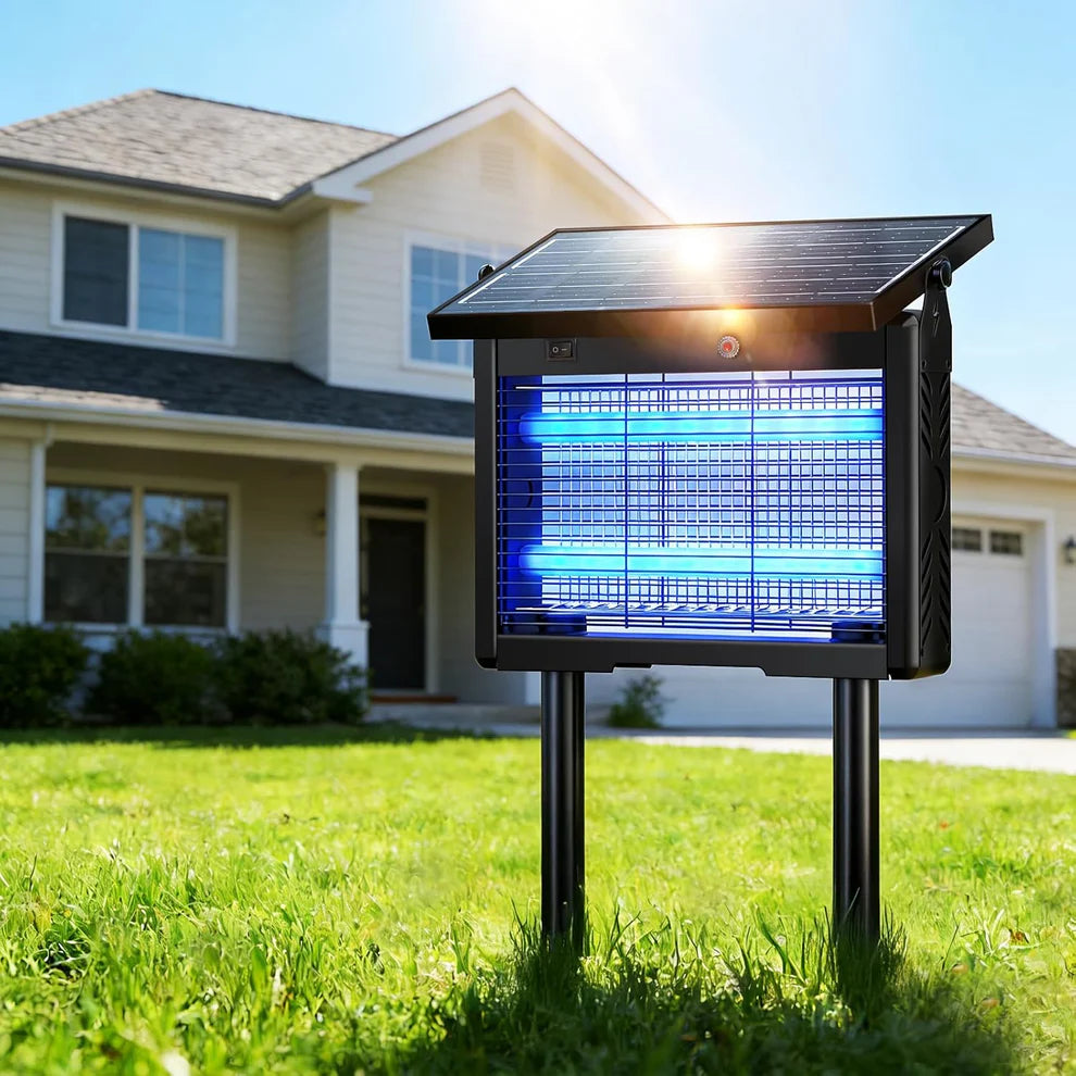 Solar Bug Zapper Outdoor Waterproof [4500V]