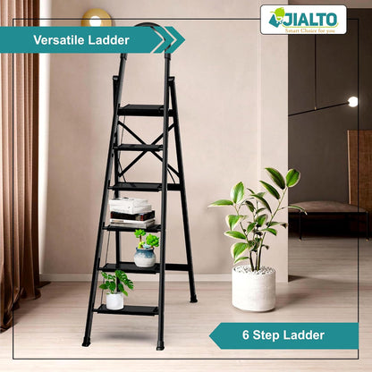 6 Step Ladder with Handrail for Home