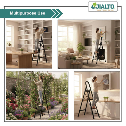 6 Step Ladder with Handrail for Home