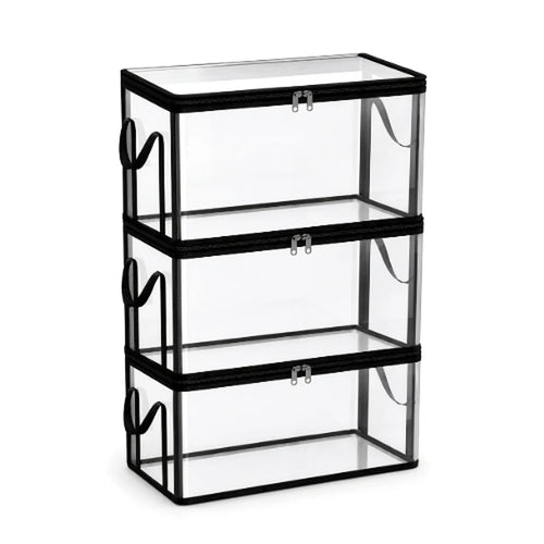 Foldable Transparent Large Storage Boxes