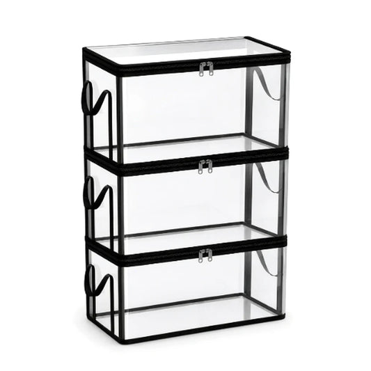 Foldable Transparent Large Storage Boxes